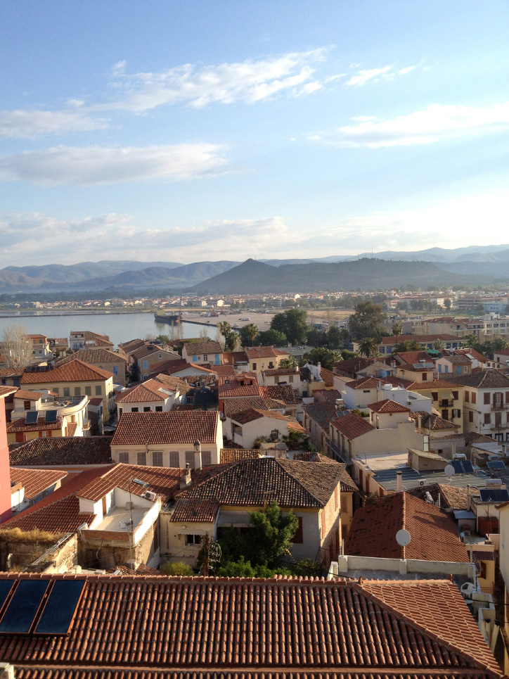 Morning light over Nafplio