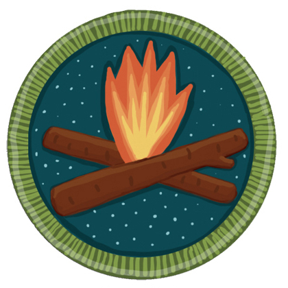 Mouse Scouts Camp Out Badge